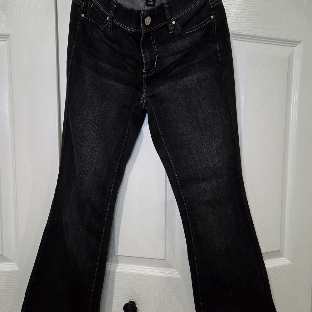 White House Black Market Dark Flare Jeans